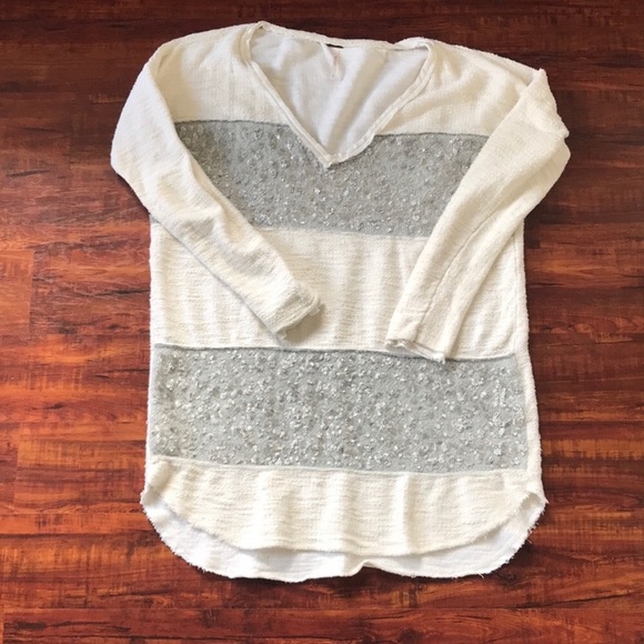 Free People Sequin Sweater Dress - Picture 2 of 4